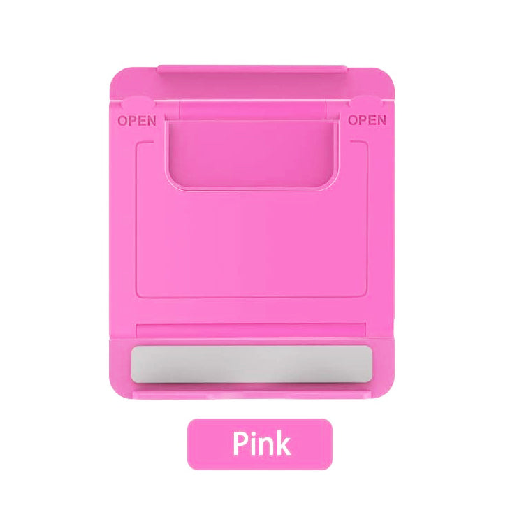 Pink Stand Fold-up Holder Travel Desktop Cradle - ONZ42
