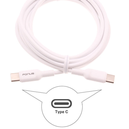PD Type-C Cable 6ft USB-C Fast Charger Cord Long Power - OD30E