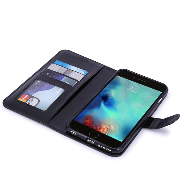 Flip Case Wallet Cover Leather Card ID Slots