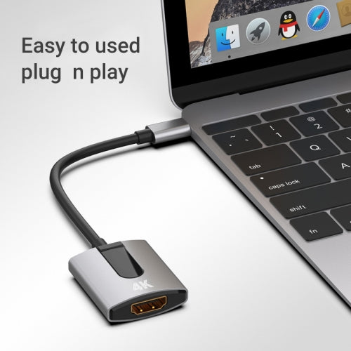 Adapter For Projector USB-C to 4K HDMI Adapter Projector Converter TV Video Hub TYPE-C - ONF ...
