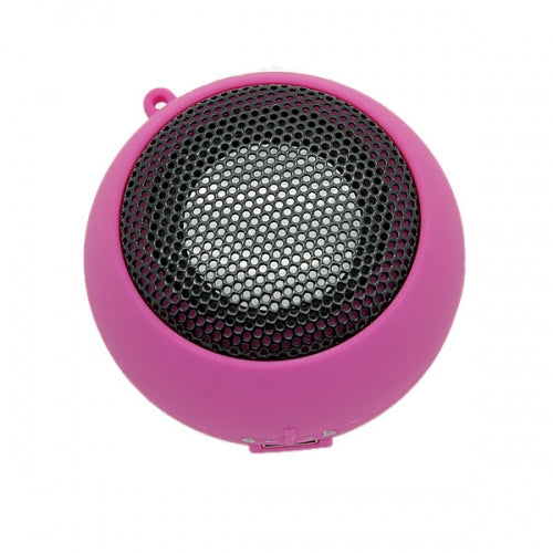 Wired Speaker Portable Audio Multimedia Rechargeable Pink