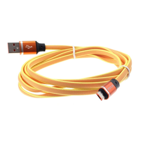 6ft USB Cable Orange MicroUSB Charger Cord Power Wire – OdeMobile