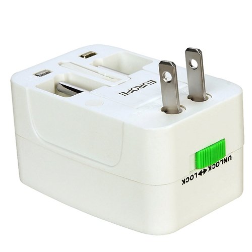 International Charger Travel Adapter Plug Converter AC Power World