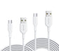 3ft and 6ft Long USB-C Cables Fast Charge TYPE-C Cord Power Wire Data Sync High Speed - ONY71
