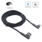 6ft and 10ft Long USB-C Cable Angle Cord for Gaming Fast Charge Type-C Power Wire 90 Degree - ONY77